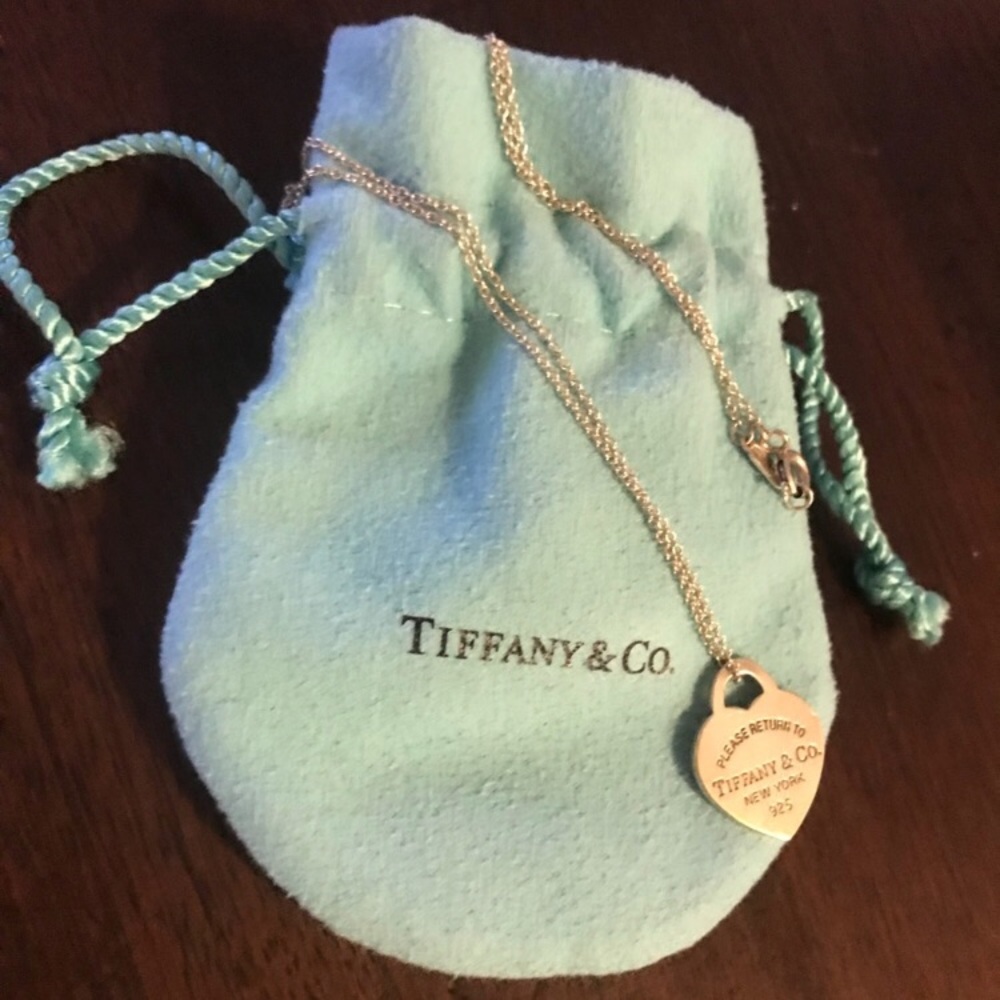 Tiffany & Co- Sterling Silver Pendant Necklace